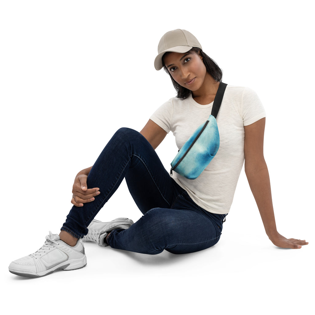 Fanny Pack - Blue Fade