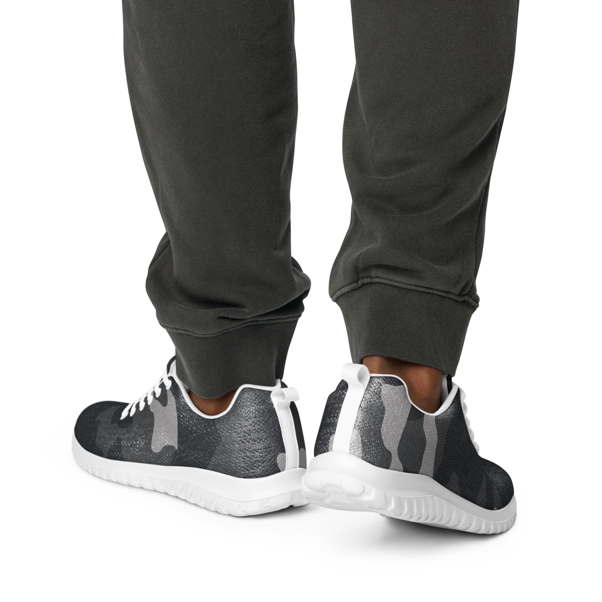 Shoes - Men's Black Camo Athletic