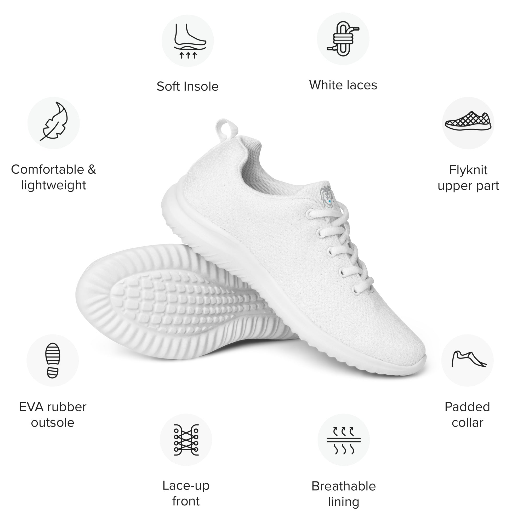 Shoes - Men's White Athletic