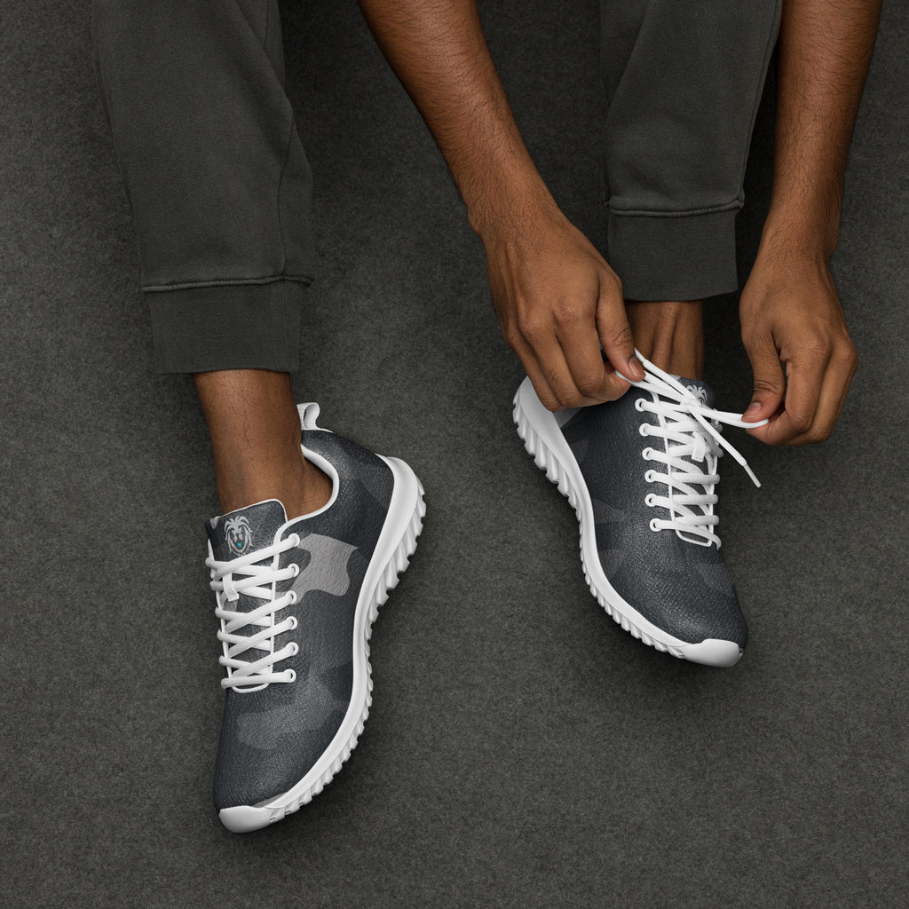 Shoes - Men's Black Camo Athletic