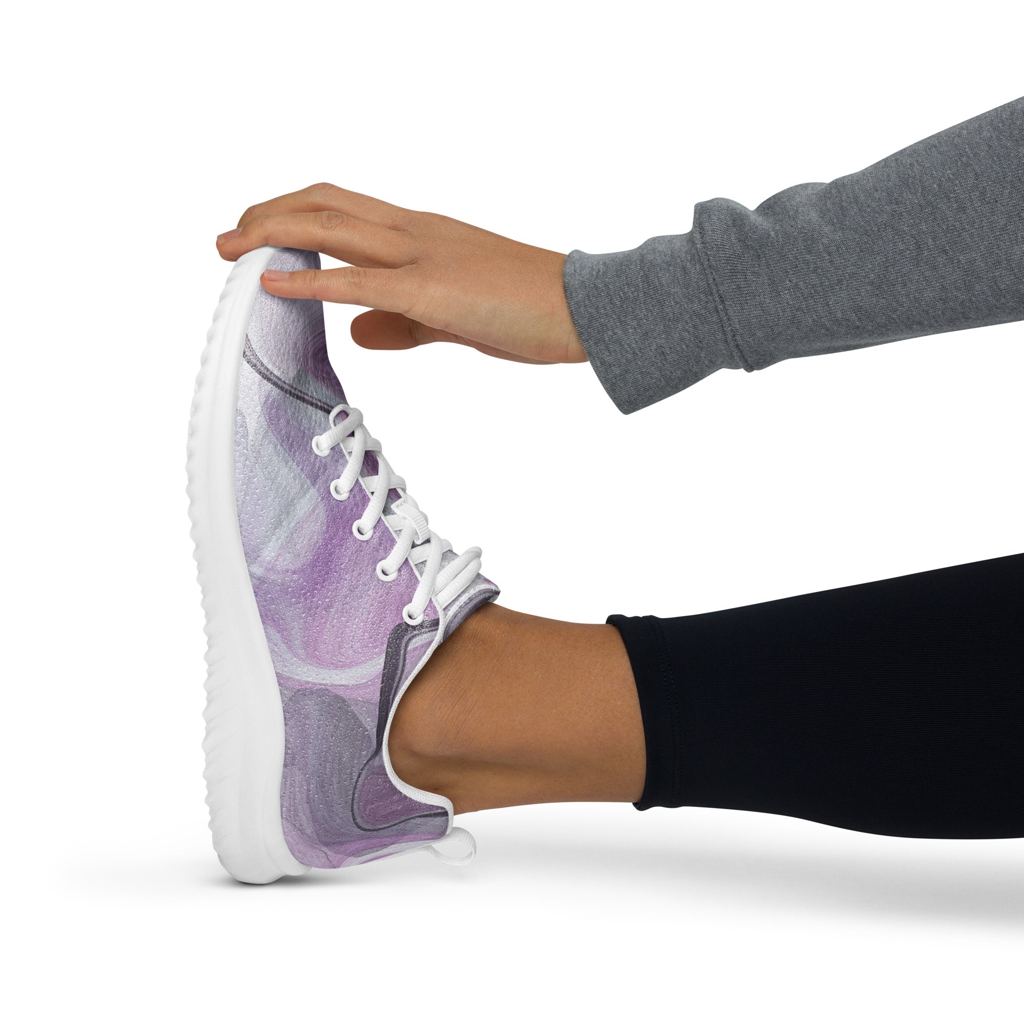 Shoes - Women's Purple Marble Athletic