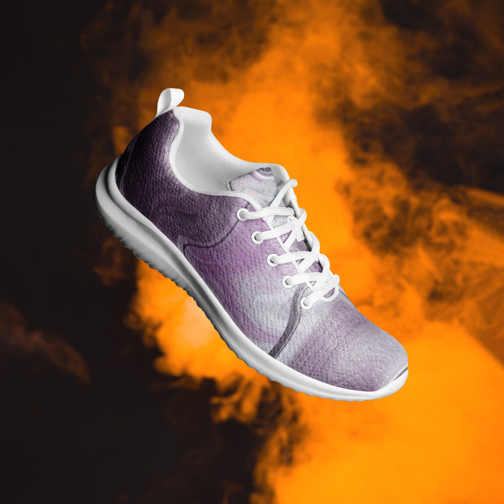 Shoes - Women's Purple Marble Athletic