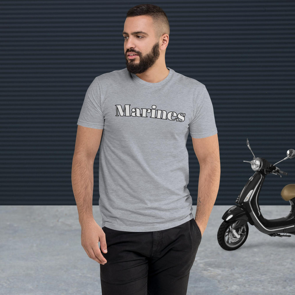 "Marines" Fitted Tee