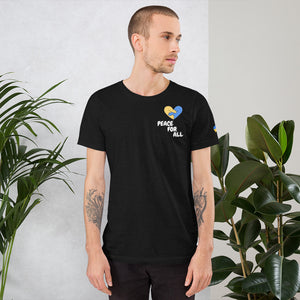Shirt - Unisex Short-Sleeve Ukraine Peace Tee