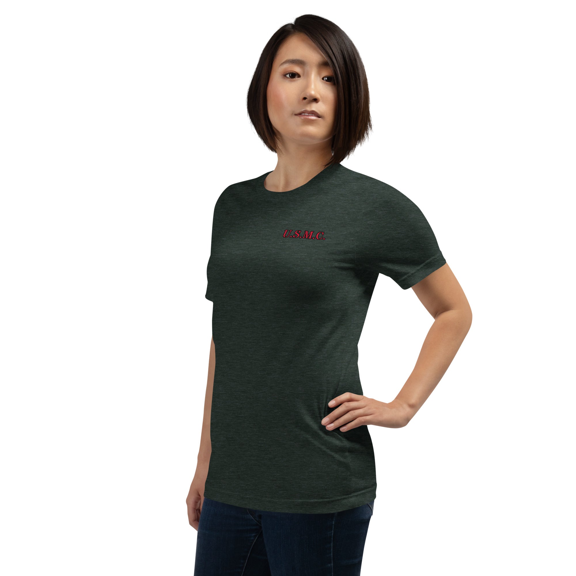 Unisex USMC Wolf Tee