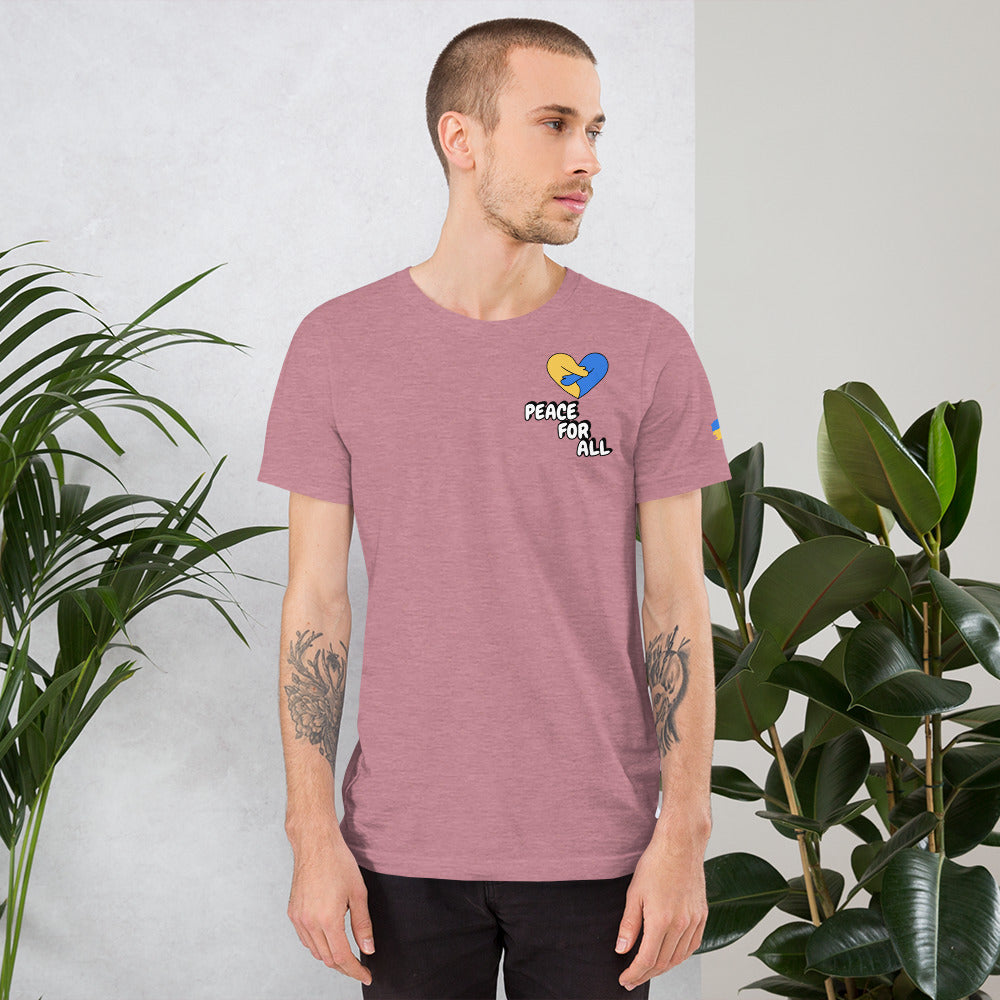 Shirt - Unisex Short-Sleeve Ukraine Peace Tee