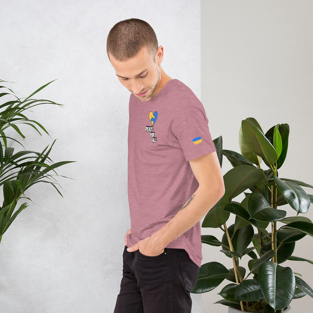Shirt - Unisex Short-Sleeve Ukraine Peace Tee