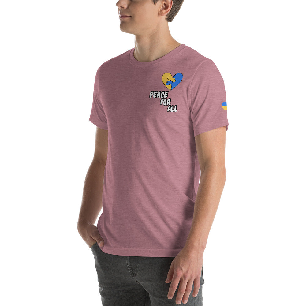 Shirt - Unisex Short-Sleeve Ukraine Peace Tee