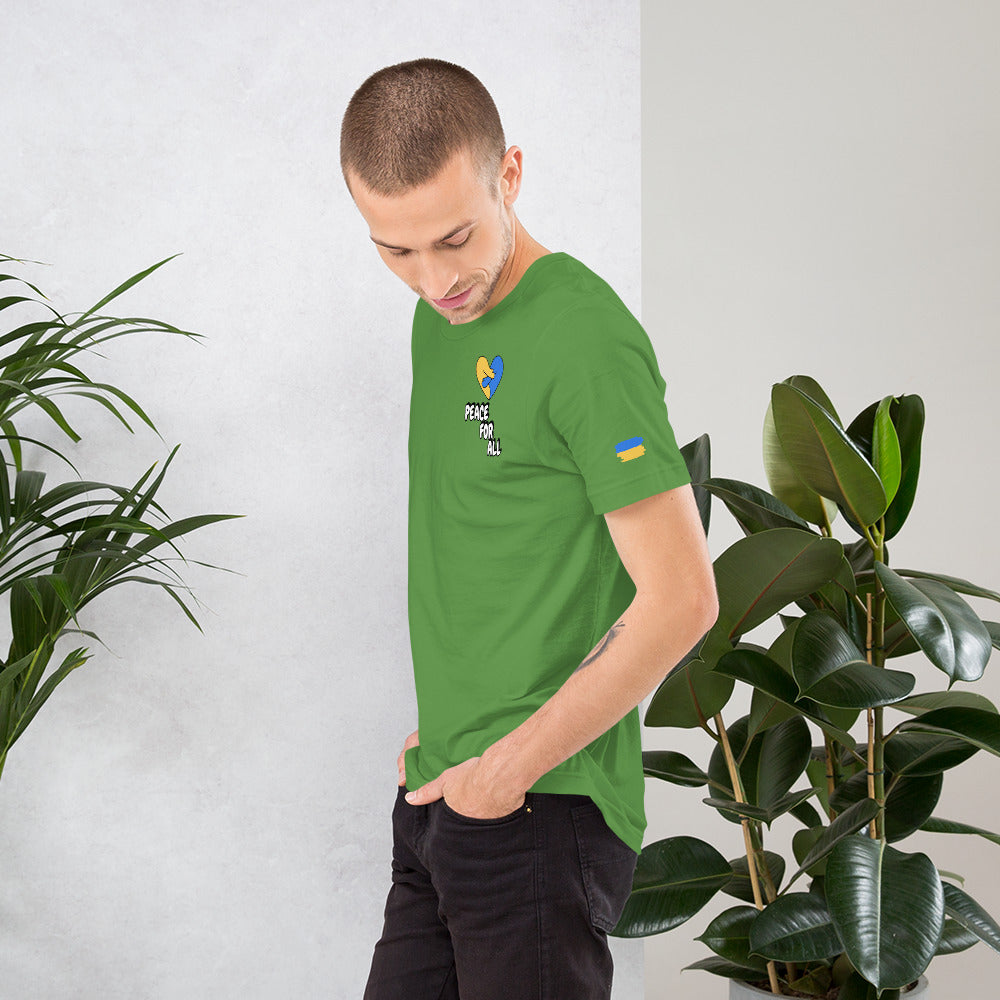 Shirt - Unisex Short-Sleeve Ukraine Peace Tee