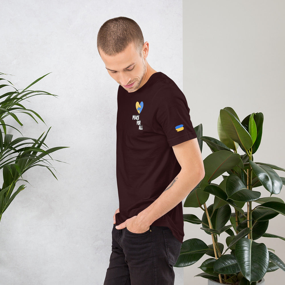 Shirt - Unisex Short-Sleeve Ukraine Peace Tee