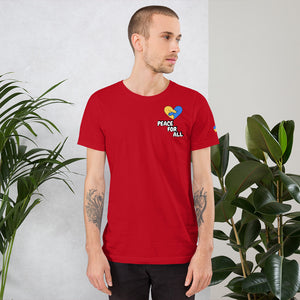 Shirt - Unisex Short-Sleeve Ukraine Peace Tee