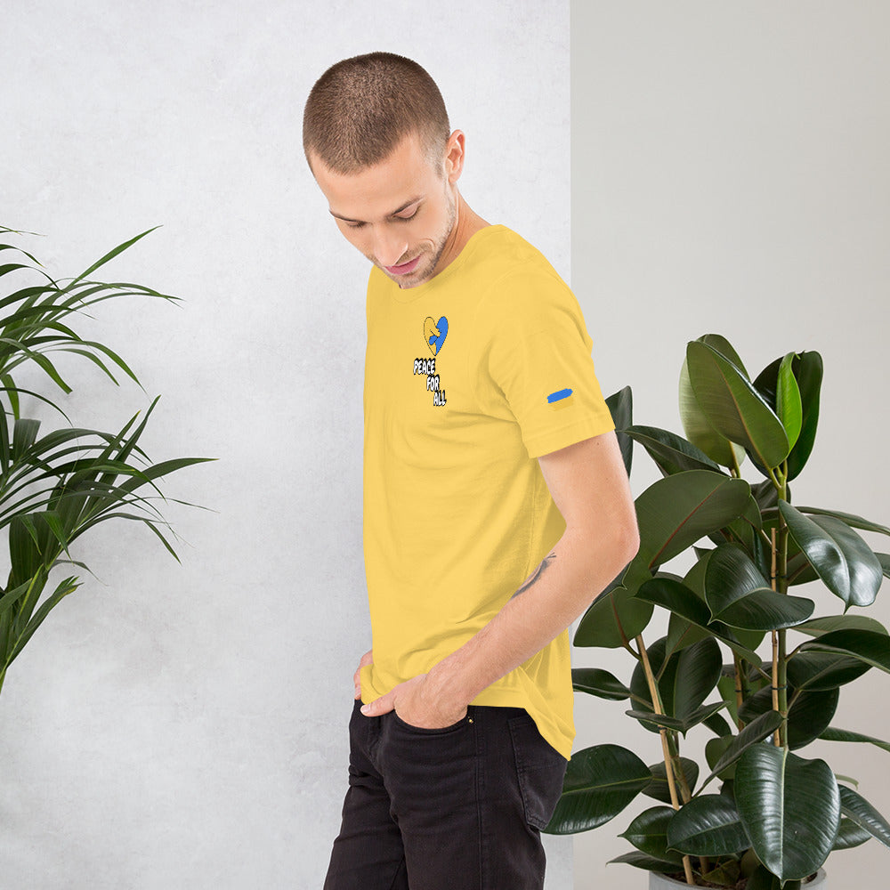 Shirt - Unisex Short-Sleeve Ukraine Peace Tee