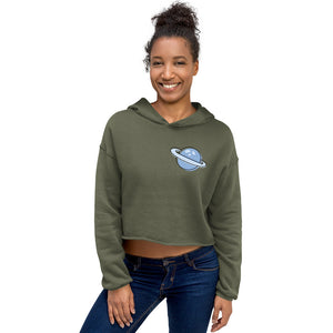 Planet Crop Hoodie