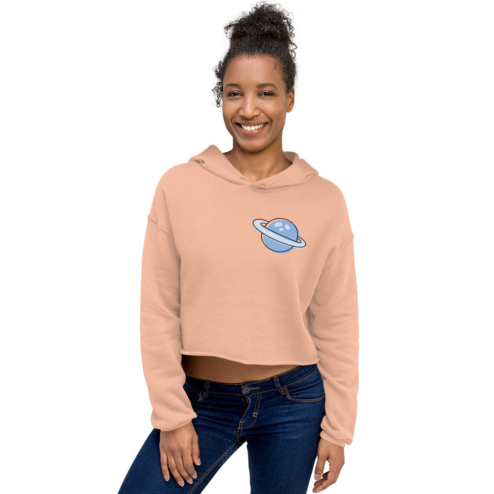 Planet Crop Hoodie