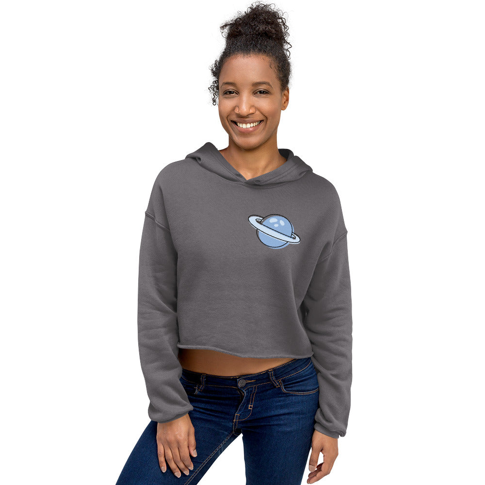Planet Crop Hoodie