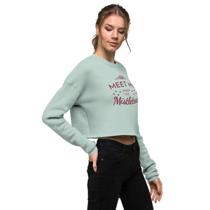 Sweatshirt - Women's Mistletoe Crop