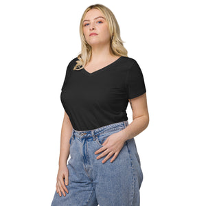 Shirt - Women's Fitted V Neck