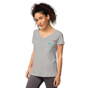 Shirt - Women's Fitted V Neck